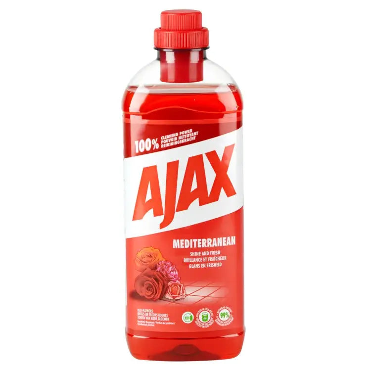 Ajax Detergente Multiuso Floreale – 1L | Pulizia Profonda e Freschezza Splendente 