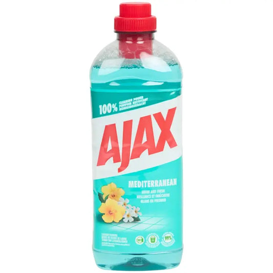 Ajax Detergente Multiuso Profumo Floreale – 1L | Pulizia Brillante per Tutta la Casa 